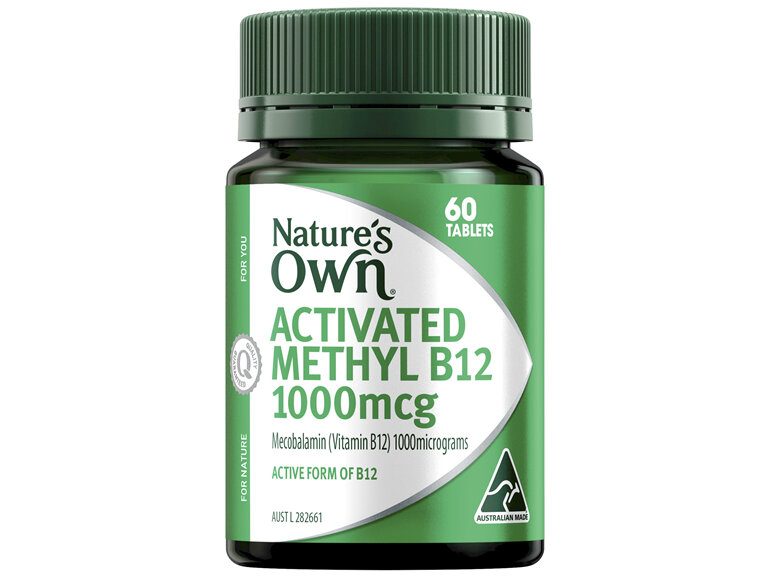 Nature's Own Activated Methyl B12 1000mcg