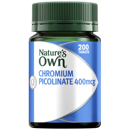 Nature's Own Chromium Picolinate 400mcg