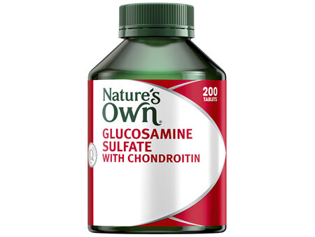 Natures Own Glucosamine & Chondroitin 200 Tablets