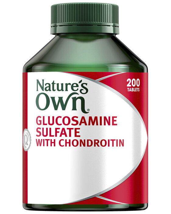 Natures Own Glucosamine & Chondroitin 200 Tablets