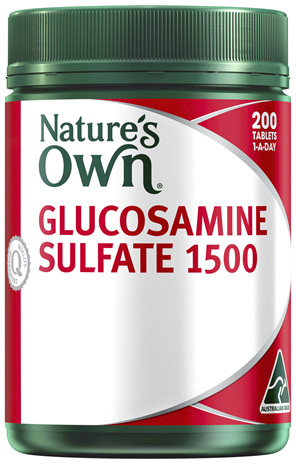 Nature's Own Glucosamine Sulfate 1500 200 Tablets