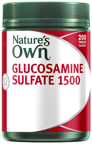 Nature's Own Glucosamine Sulfate 1500 Tablets 200