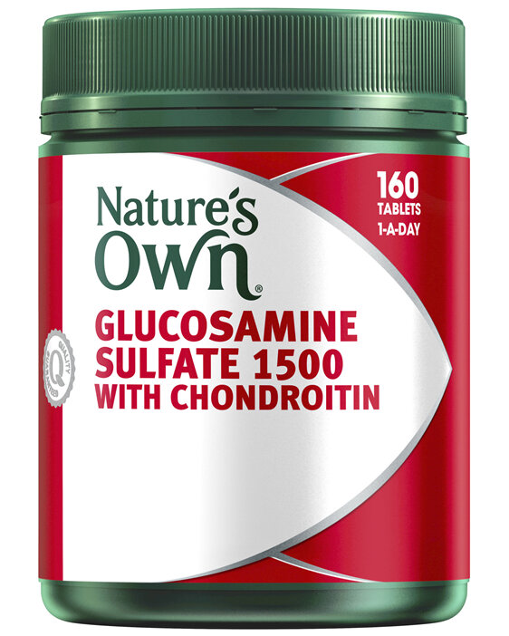 Nature's Own Glucosamine Sulfate 1500 with Chondroitin