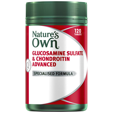Nature's Own Glucosamine Sulfate & Chondroitin Advanced
