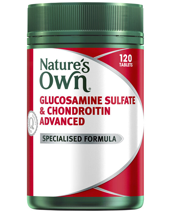 Nature's Own Glucosamine Sulfate & Chondroitin Advanced Tablets 120