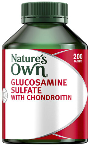 Nature's Own Glucosamine Sulfate with Chondroitin 200 Tablets