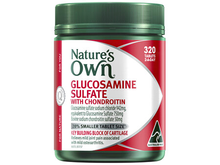 Nature's Own Glucosamine Sulfate with Chondroitin