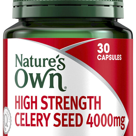 Nature's Own High Strength Celery Seed 4000mg
