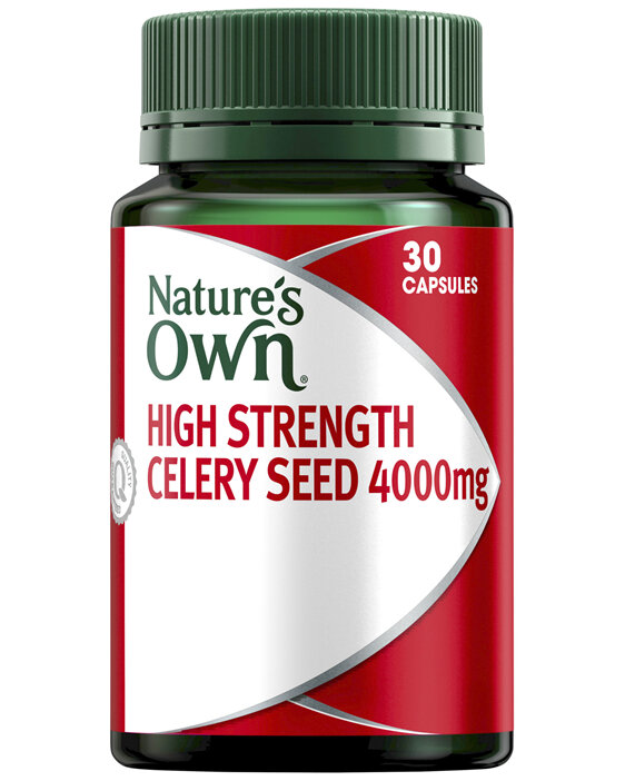 Nature's Own High Strength Celery Seed 4000mg