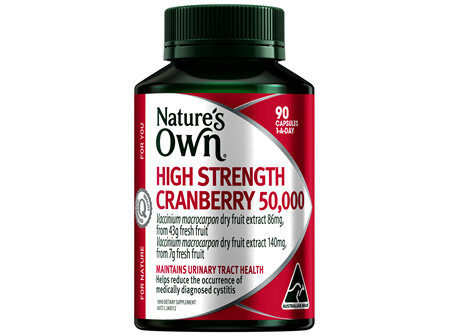 Nature's Own High Strength Cranberry 50,000 90 Capsules