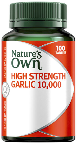 Nature's Own High Strength Garlic 10000mg 100 Tablets