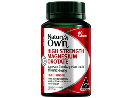 Nature’s Own High Strength Magnesium Orotate 60 Capsules