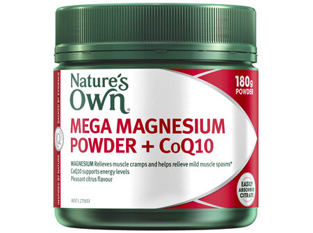 Nature’s Own Mega Magnesium Powder + CoQ10