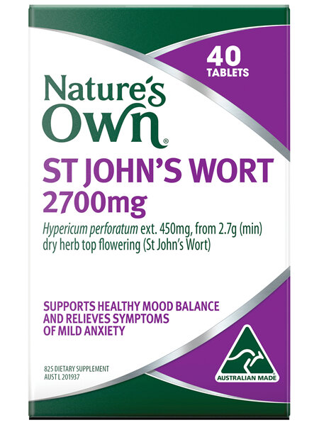 Nature's Own St John's Wort 2700mg