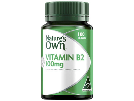Nature's Own Vitamin B2 100mg