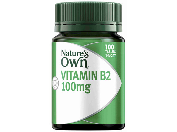 Nature's Own Vitamin B2 100mg