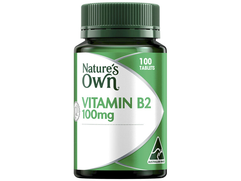 Nature's Own Vitamin B2 100mg