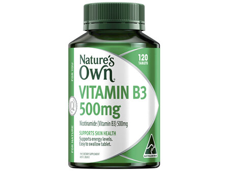 Nature’s Own Vitamin B3 500mg
