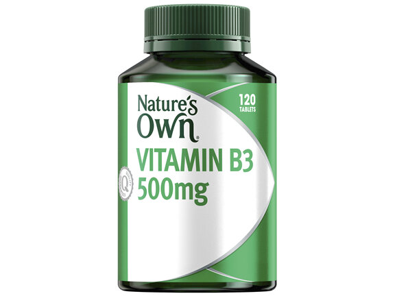 Nature’s Own Vitamin B3 500mg