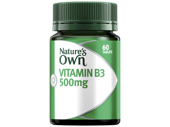 Nature’s Own Vitamin B3 500mg