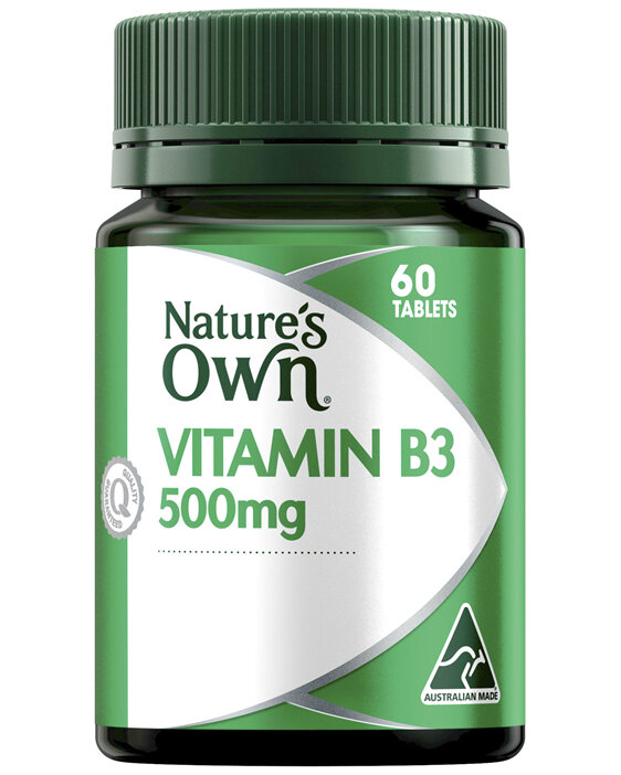 Nature's Own Vitamin B3 500mg
