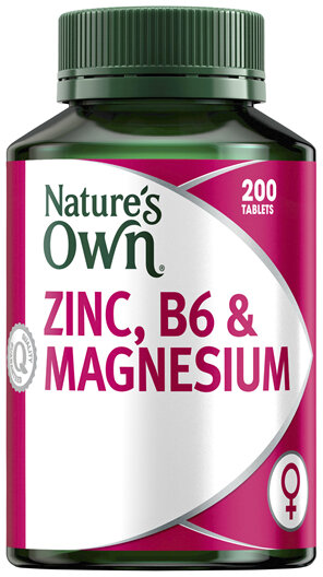 Nature’s Own Zinc, B6 & Magnesium