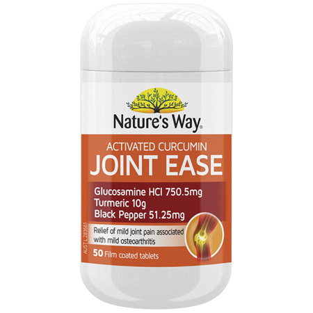Nature's way ACTIVATED CURCUMIN TURMERIC CONCENTRATE  JOINT EASE 50s