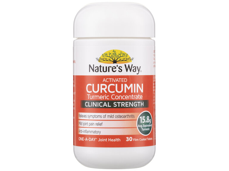 Nature's way ACTIVATED CURCUMIN TURMERIC CONCENTRATE 30s