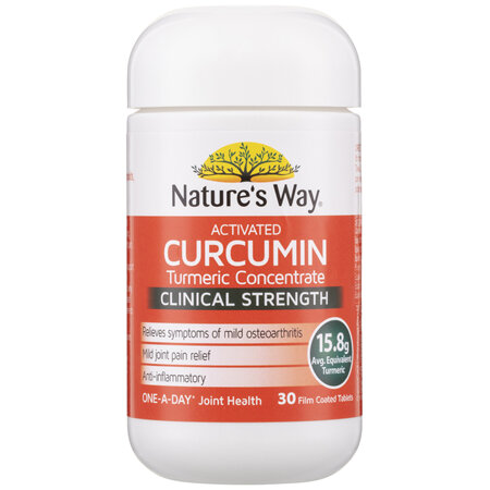 Nature's way ACTIVATED CURCUMIN TURMERIC CONCENTRATE 30s