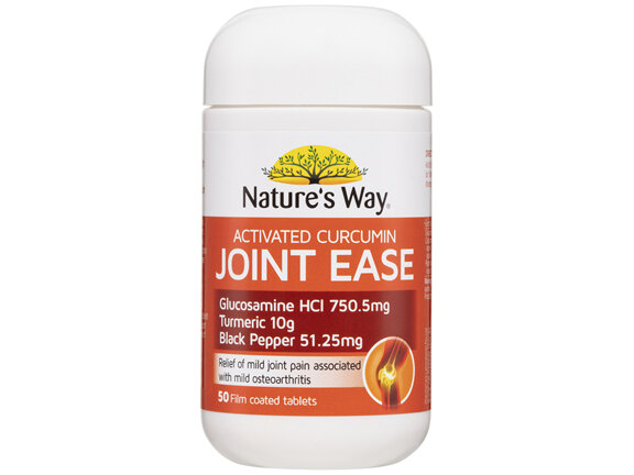 Nature's Way Activated Curcumin Turmeric Concentrate Joint Ease 50s