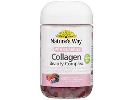 Nature's Way Adult Vita Gummies Collagen Beauty Complex 50's