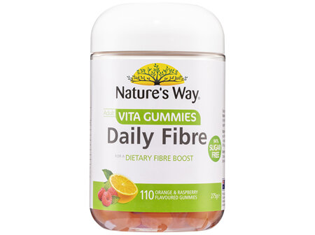 Nature's Way Adult Vita Gummies Daily Fibre 110 Pastilles