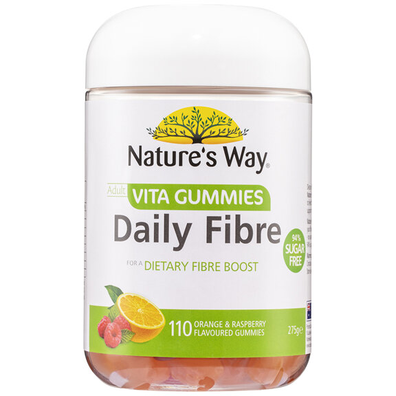 Nature's Way Adult Vita Gummies Daily Fibre 110 Pastilles