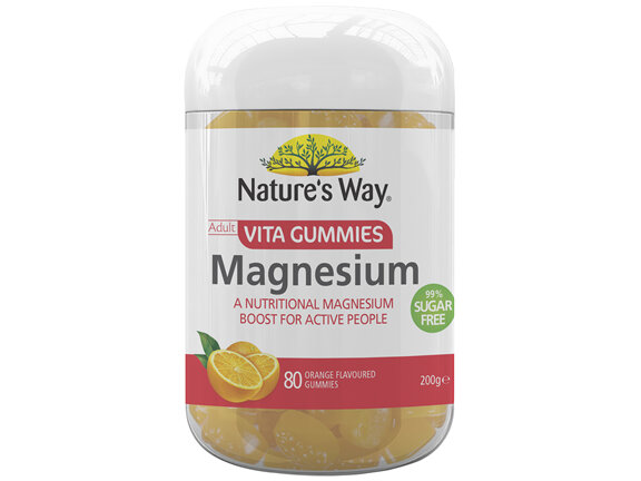 Nature's Way Adult Vita Gummies Magnesium 80's