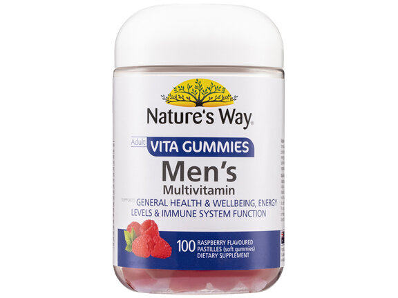 Nature's Way Adult Vita Gummies Men’s Multivitamin 100's