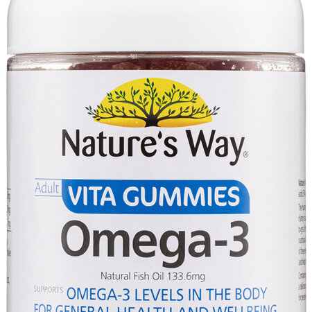 Nature's Way Adult Vita Gummies Omega-3 110's