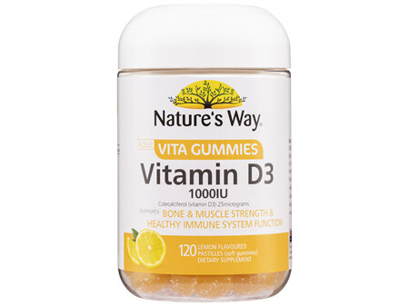Nature's Way Adult Vita Gummies Vitamin D3 1000IU 120 Pack