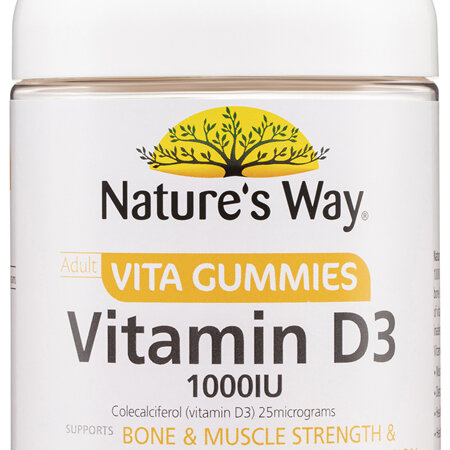Nature's Way Adult Vita Gummies Vitamin D3 1000IU 120 Pack