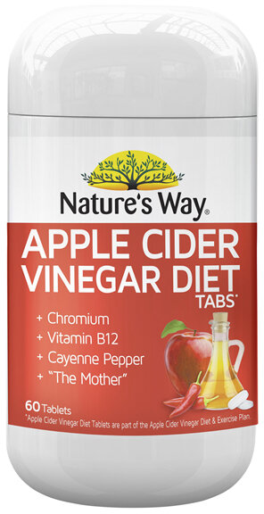 Nature's Way Apple Cider Vinegar Diet Tablets 60s