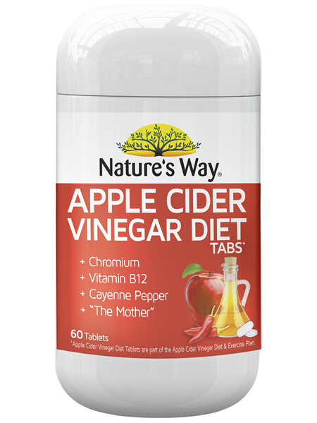 Nature's Way Apple Cider Vinegar Diet Tablets 60s