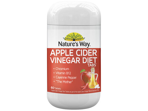 Nature's Way Apple Cider Vinegar Diet Tablets 60s