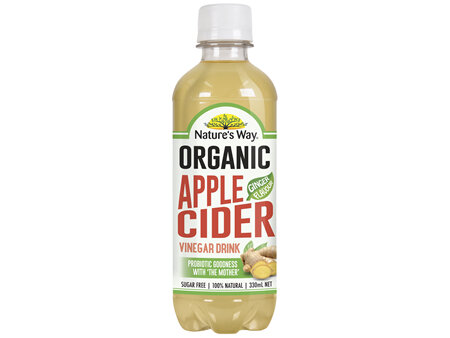Nature's  Way Apple Cider Vinegar Drink Ginger 330ML