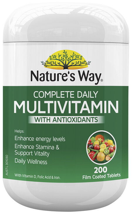 NATURE'S WAY COMPLETE DAILY MULTI 200s