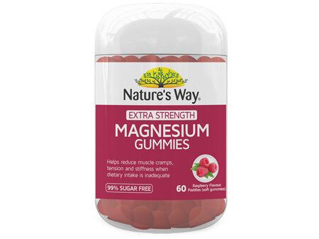 Nature's Way Extra Strength Magnesium Gummies 60's