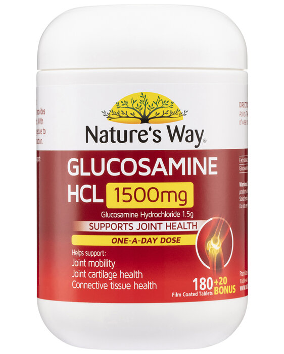 Nature's Way GLUCOSAMINE HCL1500mg 200s