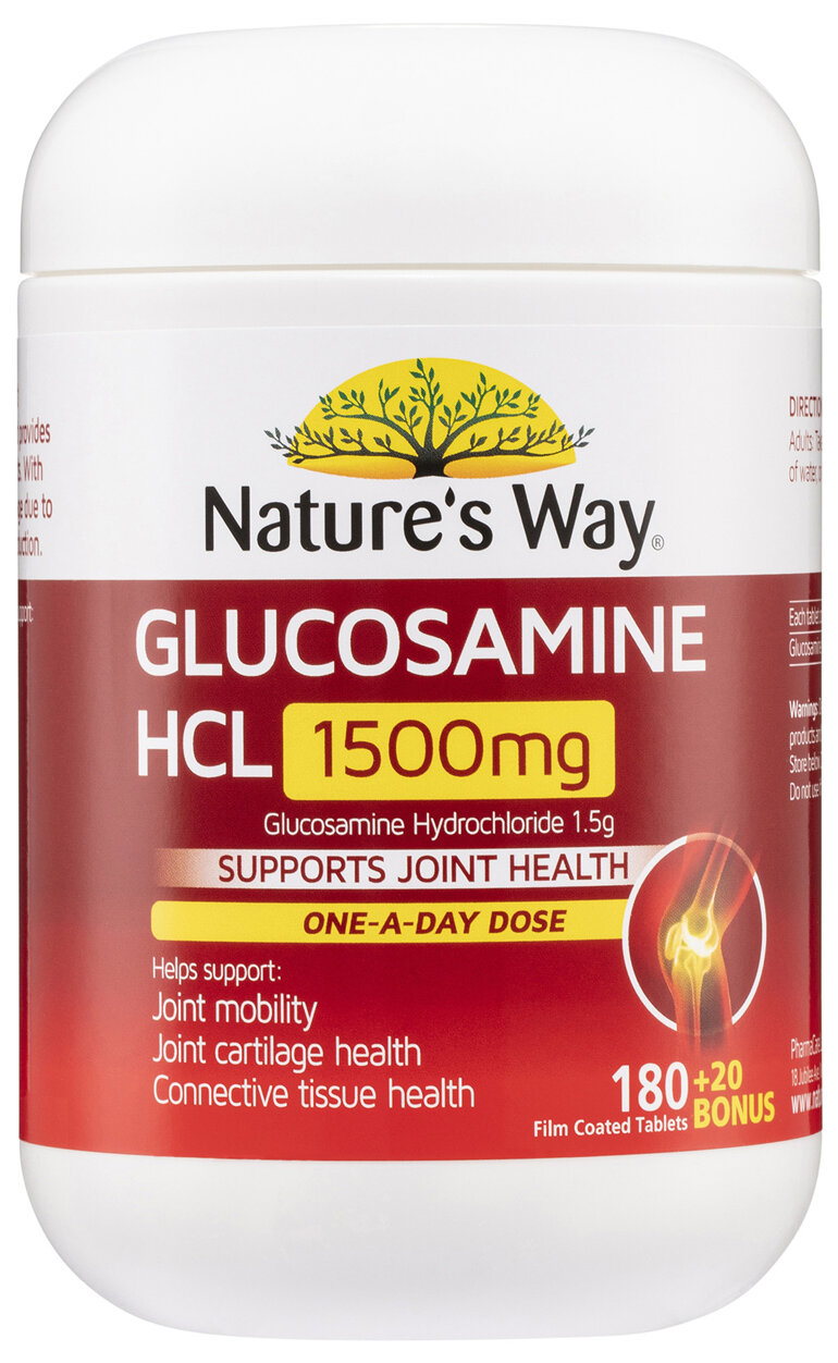 Nature's Way GLUCOSAMINE HCL1500mg 200s