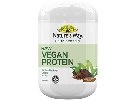 Nature's Way Hemp Protein Raw Vegan Chocolate 168g