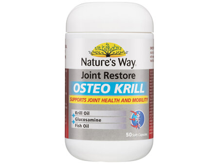 Nature's WAY JOINT RESTORE OSTEO KRILL 50s
