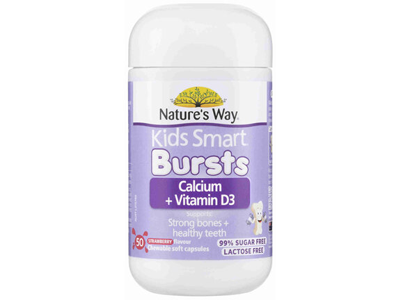 Nature's Way Kids Smart Bursts Calcium + Vitamin D3