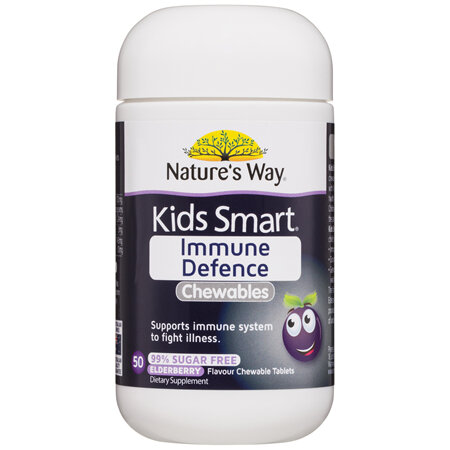 Nature's Way Kids Smart Immune Defence Chewable 50's